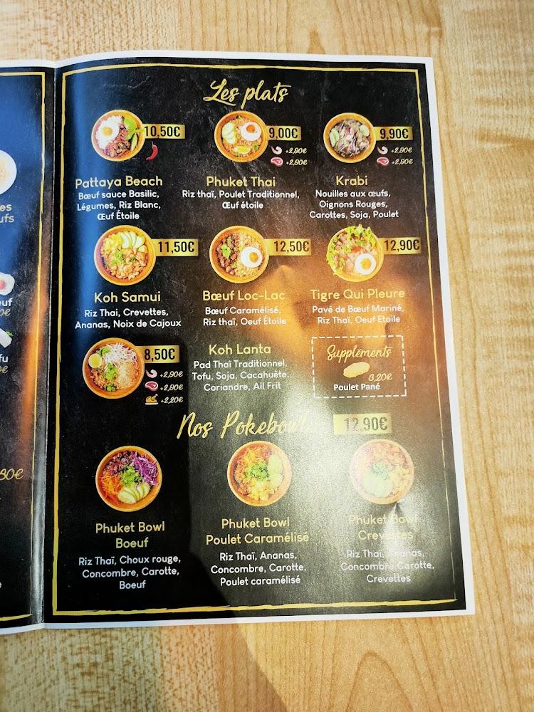 Phuket Wok Les Mureaux - Menu Image 4